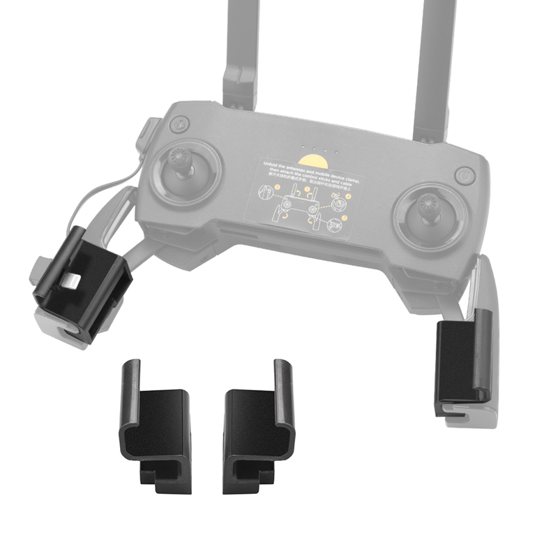 Drone Carrying Case - Black Remote Control Mount Phone Case
